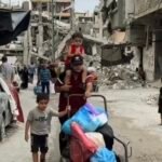 Krisis kemanusiaan di Gaza, (6/10/2024). (qudsn/ho)