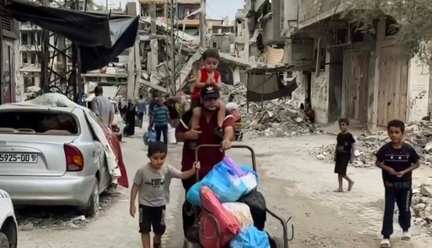 Krisis kemanusiaan di Gaza, (6/10/2024). (qudsn/ho)