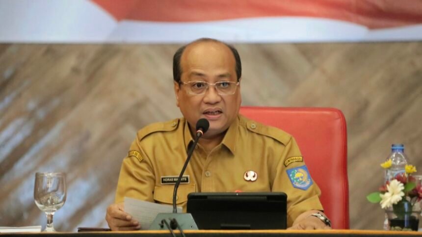 Pelaksana Harian (Plh.) Direktur Jenderal (Dirjen) Bina Keuda Kemendagri Horas Maurits Panjaitan.