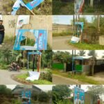 Baliho Paslon ADIL dirusak di beberapa Kecamatan.
