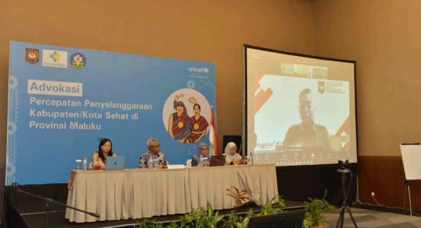 Maluku percepat program Kabupaten/Kota Sehat, November 2024.
