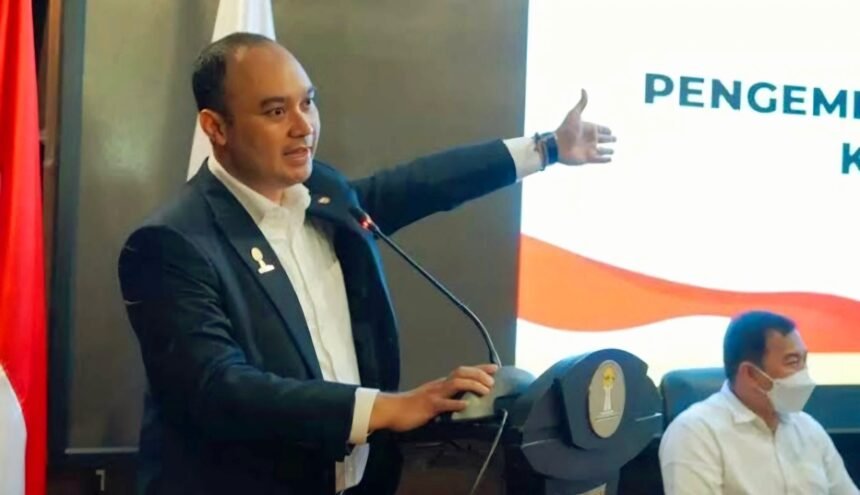 Staf Ahli Menteri Energi dan Sumber Daya Mineral (ESDM) Bidang Percepatan Infrastruktur Migas, Anggawira, dalam program Energy Corner pada Kamis (5/12/2024).