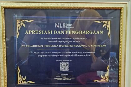 Pelindo Regional 4 raih penghargaan.