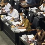 Wamendagri dalam rapat kerja bersama Badan Legislasi DPR RI yang membahas RUU tentang Pengaturan Reforma Agraria di Senayan, Jakarta, Senin (7/9/2026).