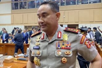 Komjen Pol. Suyudi Ario Seto telah mengikuti uji kelayakan dan kepatutan sebagai calon Kapolri di kompleks parlemen, Jakarta, Kamis (1/10/2026). (ft/ho)